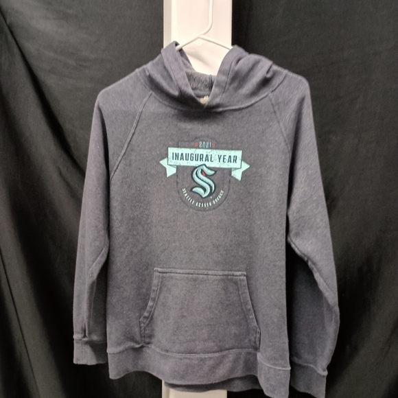 Gray Hoodie with Inaugural Year Logo - Picture 7 of 11